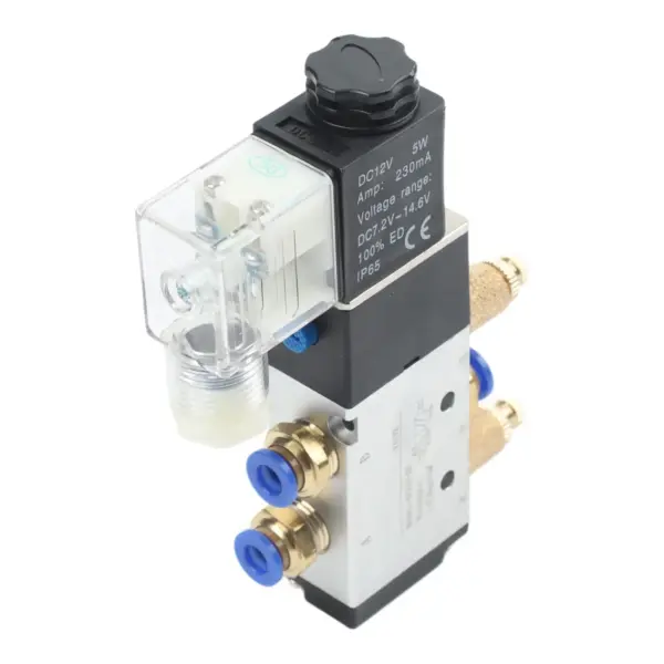 Part Solenoid Valve DC 24V Pneumatic Replacement 29mA 4V210-08 5 Port BSPT Thread Business Industrial 0.15 0.8Mpa