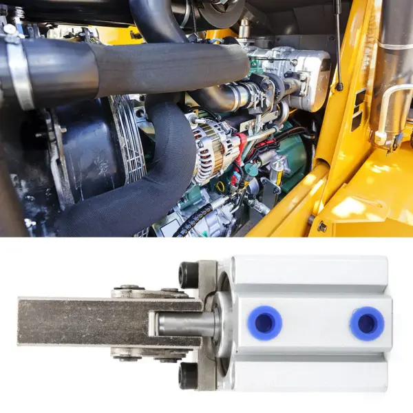 ALC Clamp Arm Lever Pneumatic Cylinder Double Acting Air Cylinder Without Magnetic Air Cylinder Cylinder ALC Pneumatic Cylinder