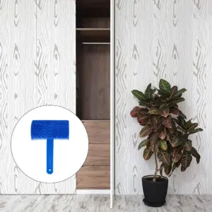 1Pcs Wood Graining Tool Rubber Pattern Roller for Wall Art Painting DIY Wood Grain Texture Coating Tool Paint Roller