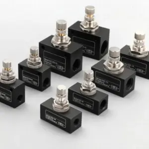 ASC Series One-Way Adjustable Throttle Valve, Precision Flow Control for Hydraulic/Pneumatic Systems