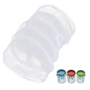 5Pcs 1/2/5 Gallon Paint Strainer Bags Elastic Top Opening Liquid Filter Bags Paint Tools Fine Mesh Paint Screen Net