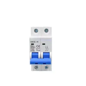 1P 2P 3P 4P DC 1000V Solar Mini Circuit Breaker 3A 6A 10A 16A 20A 25A 32A 40A 50A 63A DC MCB for PV System