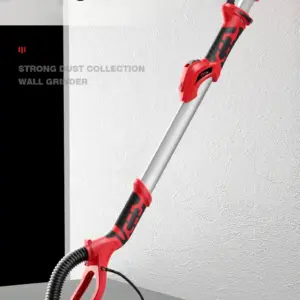 850W Electric Dry Wall Sanding Machine Foldable With Telescopic Handle Brushless Long Pole Electric Sanding Machine