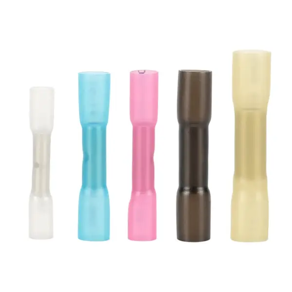 Heat Shrink Butt Connectors, Waterproof Insulated Wire Splice Terminals For AWG 26-10 (0.3-6.0mm²) Automotive