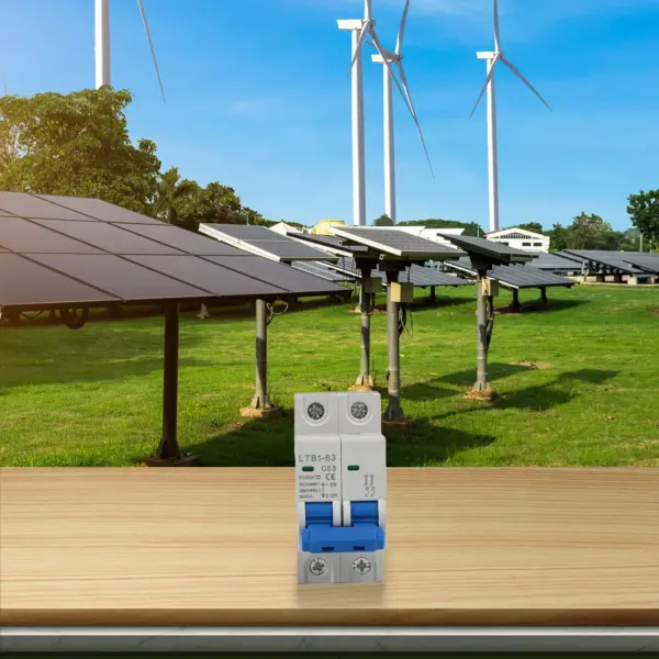 63A DC Circuit Breaker 2P Solar PV Disconnect Switch DIN Rail Isolator 1000V DC For Test Measurement Tool Accessory