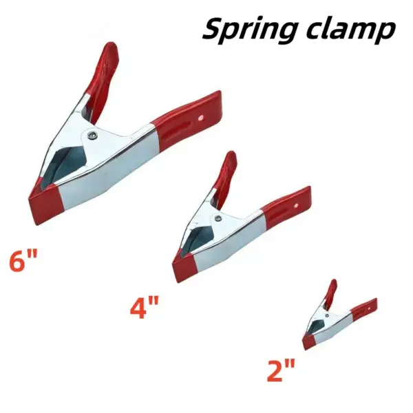2/4/6 Inch Metal A-Shaped Spring Clamp Tent Clip Multi-Purpose Home Use Woodworking Electrician Powerful  A Clip