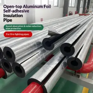 Self-adhesive Sponge Rubber Pipe Tube Protector Waterproof Pipeline Holder 16-60MM Thermal Insulation Tubular Protective Sleeve