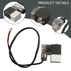 Silent Air Compressor Pump Accessory Solenoid Valve Exhaust One-way Check Valves Air Compressor Air Pump Accessories Tools