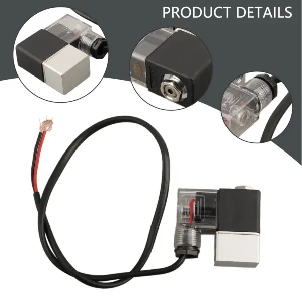 Silent Air Compressor Pump Accessory Solenoid Valve Exhaust One-way Check Valves Air Compressor Air Pump Accessories Tools