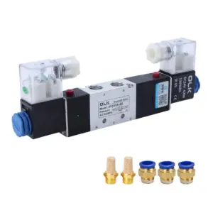 4V230C-08 4V230E-08 4V230P-08  High Quality 3 Position 5 Port  Air Solenoid Valves Pneumatic Control Valves