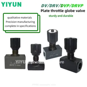 DRVP DVP 6/8/10/12/16/20/25/30/40 -1-10B Throttle Globe Valve Hydraulic Flow Control Valves DVP6 DVP8 DVP10 DVP12 DRVP6 DRVP8