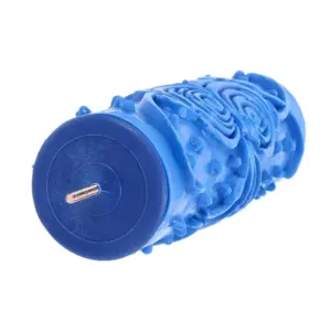 Roller Brush Rubber Pattern Paint Roller Soft Texture Reusable Decorative Paint Roller Easy Clean Embossing Roller DIY Projects