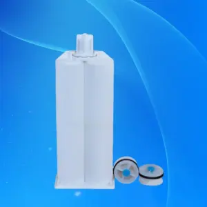 Free Shipping Quality Epoxy Resin Gun Cartridge 50ml/cc 1:1 Glue Dispensing Cartridge From China Factory