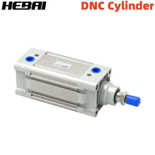 HEBAI DNC Standard Pneumatic Cylinder ISO6431/15552 Double Acting Air Cylinder 32/40/50/63/80/100mm Bore 25-1000mm Stroke PPV-A
