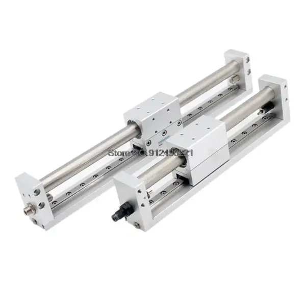 RMH Air Cylinder 16mm Bore RMH16 Rodless Magnetic Cylinder With Linear Guide Pneumatic Cylinder Double Acting