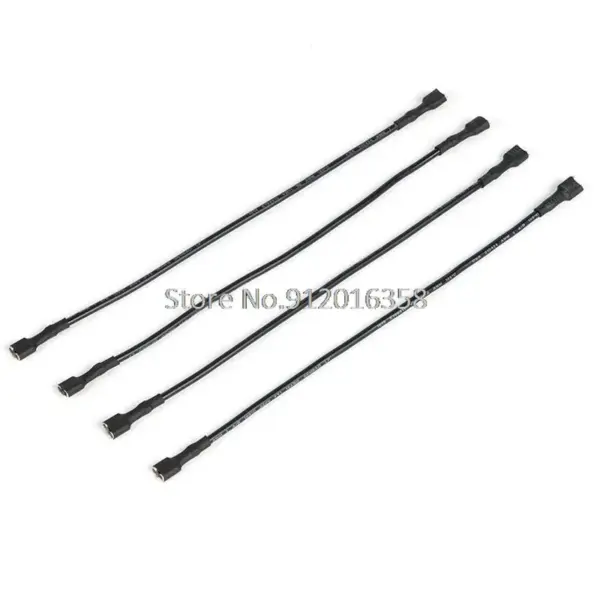 10CM 1015 20AWG Custom 6.3 Female Male Spade Connector Dual End 4.8mm Crimp Terminal Cable Female Spade Connector Wire