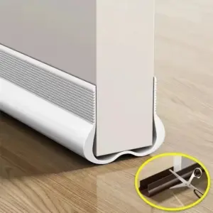 93cm Flexible Door Bottom Sealing Strip Door Gap Soundproofing Wind and Dust Proof Weather Strip Under Door Draft Stopper Tape