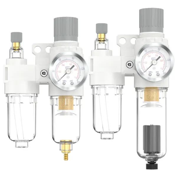 Inversion White AFC2000 air compressor air pump pressure regulating valve oil-water separator filter air source processor