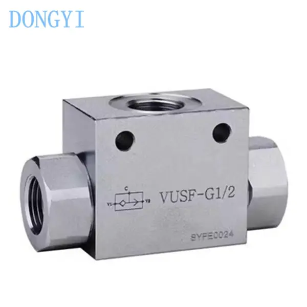 Flow Control Valve VUSF Hydraulic Throttle Valve VUSF-G1/4 VUSF-G3/8 VUSF-G1/2 VUSF-G3/4 VUSF-G1