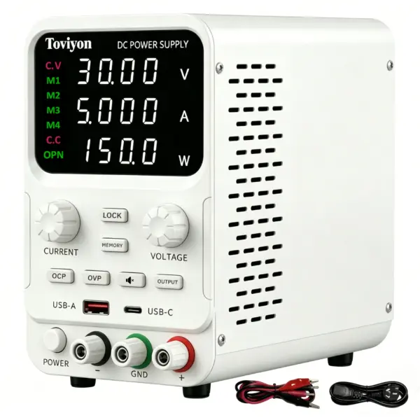 DC Laboratory Power Supply 30V 60V 120V Adjustable Voltage Regulator Bench Switching Power Supply Variable Current Stabilized Po