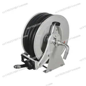 3/4 50ft Fast Metal Automatic Retractable Winding Fuel Diesel Hose Reel