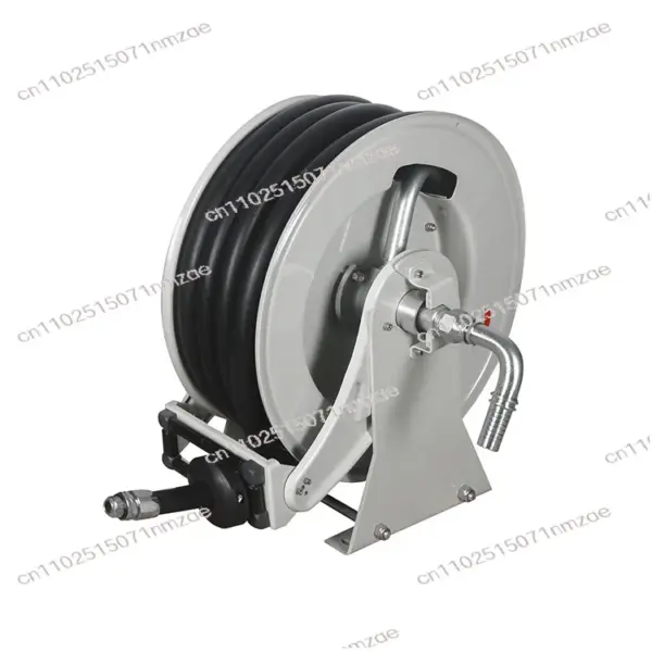 3/4 50ft Fast Metal Automatic Retractable Winding Fuel Diesel Hose Reel
