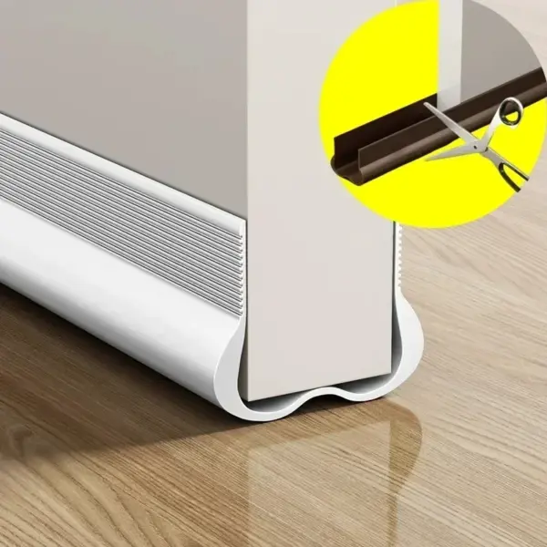 2025 New PVC Flexible Door Bottom Sealing Strip Under Door Draft Stopper Sealing Strip OundProof Gasket Weatherstrip Draft Guard