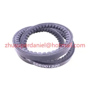 6pcs/lot genuine 586001320P Boge air compressor V-belts driving belts