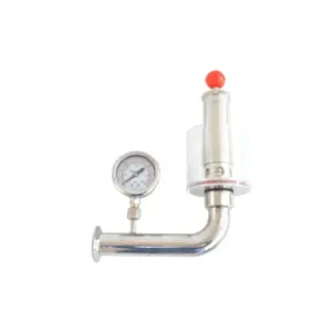 Sanitary Stainless Steel Air Pressure Relief Safety Valve for Factory Use