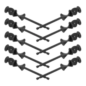 10Pcs Epoxy Resin Paddle Mixer for Drill Professional Paint Stirrer Plastic Mixing Attachment Universal Chuck Fit for Thick