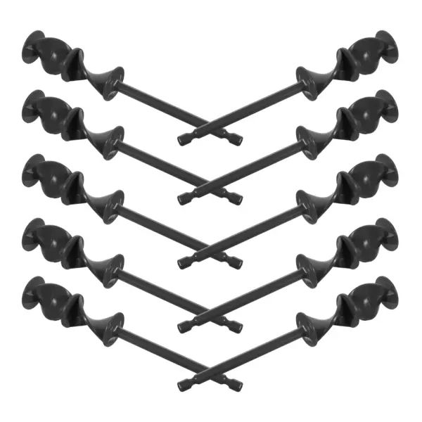10Pcs Epoxy Resin Paddle Mixer for Drill Professional Paint Stirrer Plastic Mixing Attachment Universal Chuck Fit for Thick