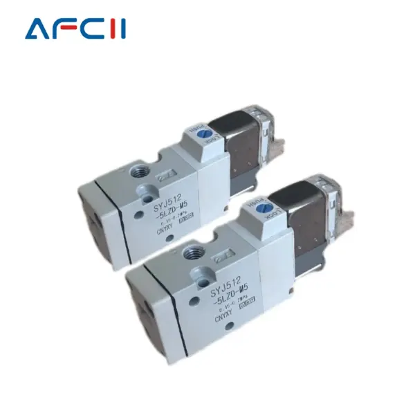 SYJ512-5LOU-M5 SYJ512-5G-M5 Original replacement  2-Position 3-Way Solenoid Valve Pneumatic Control Valve with M5 Thread SYJ