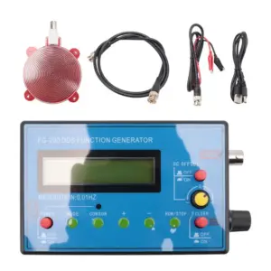 FG200 DDS Function Signal Generator Frequency Counter 0.01Hz - 500Khz Signal Source Module Sine+Square+Sawtooth Waveform-AT30