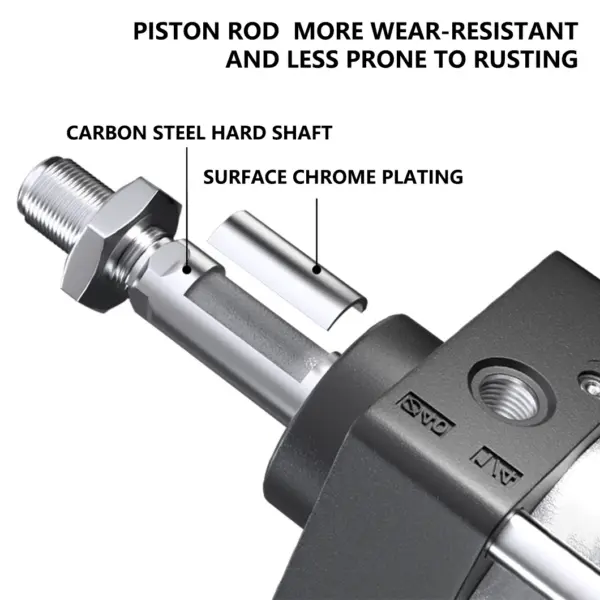 ABILKEEN SC63X600 Standard Pneumatic Cylinder 63mm Bore Size X 600 MM Stroke Double Acting Air Standard Cylinder