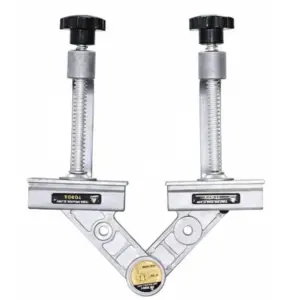 AA51 Quick Release Adjustable Tube Welding Holder 10-180°, Right Angle Corner Pipe Alignment Clamp,100Mm Opening