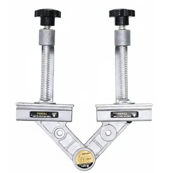 AA51 Quick Release Adjustable Tube Welding Holder 10-180°, Right Angle Corner Pipe Alignment Clamp,100Mm Opening
