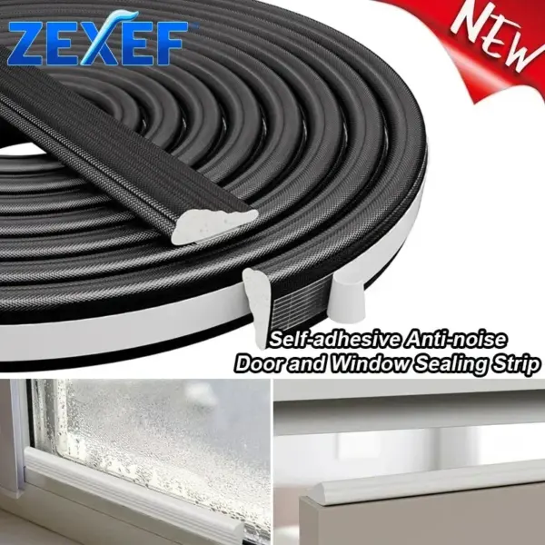 Home  Window Seal Strip Epdm Weather Foam Panels Wood Acoustic White For Door Windproof Soundproof Cotton Sealing Filler