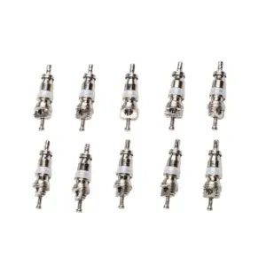 Valve Core Removal Tool for Air Conditioner Repair with Brass Adapter Compatible with R12 R22 R404 R407 R410 and R32
