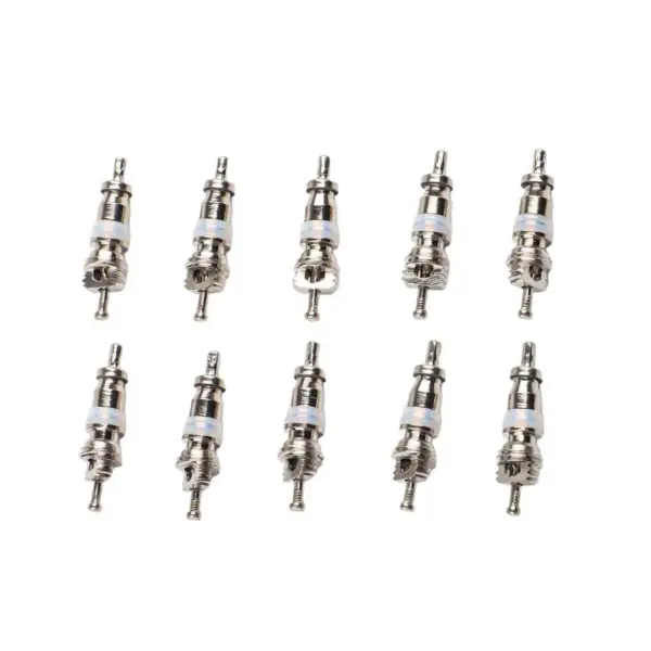 Valve Core Removal Tool for Air Conditioner Repair with Brass Adapter Compatible with R12 R22 R404 R407 R410 and R32