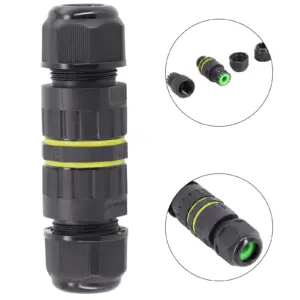 Waterproof Electrical Wire Connector  IP68 Rated Junction Box  Suitable for Outdoor LED Lamp  Solar Panel System