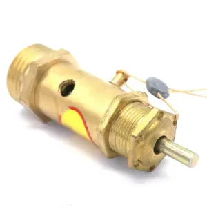 1/4" 3/8" 1/2" 3/4" BSP Male 1-16 Bar Brass Air Compressor Safety Relief Valve Pressure Switch Pop-off Valve