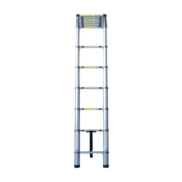 High Quality Round Tube Aluminum Single Telescopic Ladder  Practical Ladder