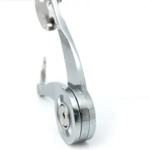 1Pcs Cabinet Door Gas Support Heavy Duty Metal Strut Satin Silver Finish Lid Lift Support Spring Shock for Furniture Cupboard