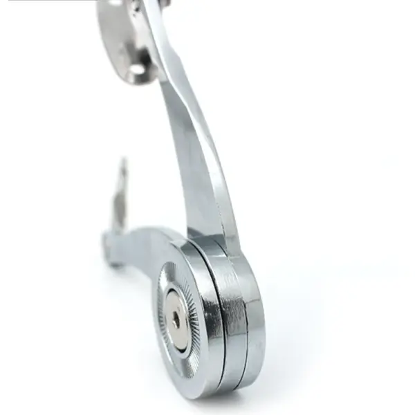 1Pcs Cabinet Door Gas Support Heavy Duty Metal Strut Satin Silver Finish Lid Lift Support Spring Shock for Furniture Cupboard