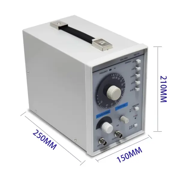 Laboratory 10Hz-1MHz Portable Audio Generator AM FM Low Frequency Function Signal Generator