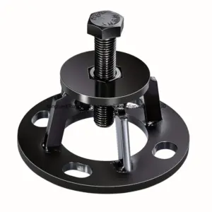 ‌1pc Heavy Duty Brake Drum Puller - 4-Hole Wheel Hub Extractor Tool for Front Suspension Vehicles & Axle Shaft Removal