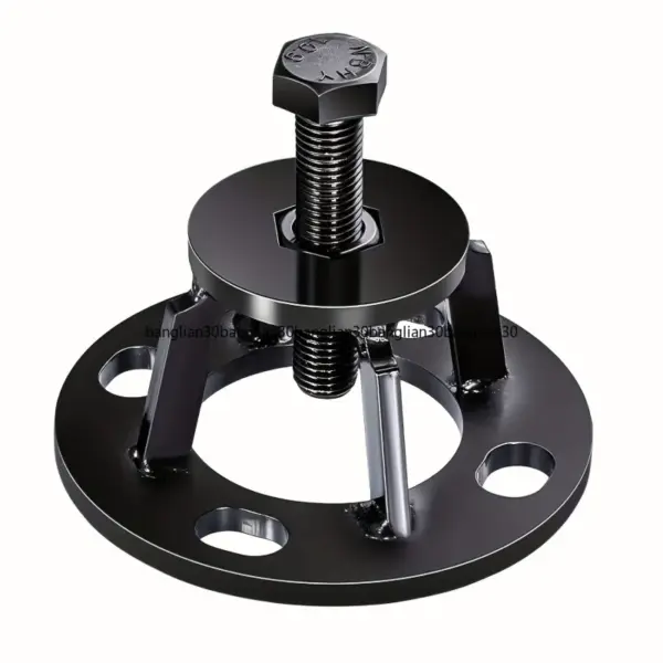 ‌1pc Heavy Duty Brake Drum Puller - 4-Hole Wheel Hub Extractor Tool for Front Suspension Vehicles & Axle Shaft Removal
