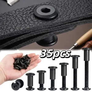 M6 Size Hex Socket Head Cap Screws Corrosion Resistant Carbon Steel Internal Hex Bolts Assortment Kit Inner Hexagon Bolts