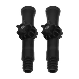 2Pcs Rotatable Pole Adapter Extension Connector for Light Bulb Changer Telescoping Paint Roller Attachment Window Cleaning Pole
