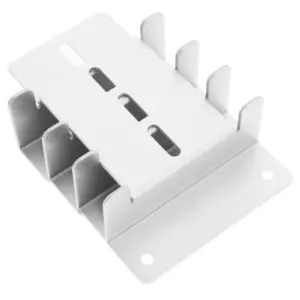 4Pcs Solar Panel Mounting Z Bracket Aluminum Alloy Weather Resistant Kit for Rv Roof Solar Panel Mounting Hardware Support